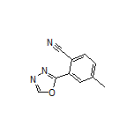 4-Methyl-2-(1,3,4-oxadiazol-2-yl)benzonitrile