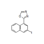 2-(3-Iodo-1-naphthyl)-1,3,4-oxadiazole