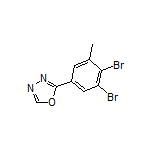 2-(3,4-Dibromo-5-methylphenyl)-1,3,4-oxadiazole