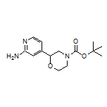 4-Boc-2-(2-amino-4-pyridyl)morpholine