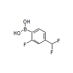 4-(Difluoromethyl)-2-fluorophenylboronic Acid