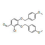 2-Chloro-3,4-bis[(4-methoxybenzyl)oxy]benzaldehyde