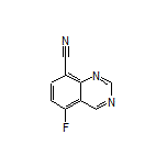 5-Fluoroquinazoline-8-carbonitrile