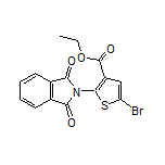 Ethyl 5-Bromo-2-(1,3-dioxoisoindolin-2-yl)thiophene-3-carboxylate