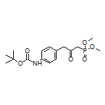 Dimethyl [3-[4-(Boc-amino)phenyl]-2-oxopropyl]phosphonate