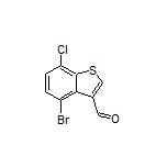 4-Bromo-7-chlorobenzo[b]thiophene-3-carbaldehyde