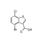 4-Bromo-7-chlorobenzo[b]thiophene-3-carboxylic Acid