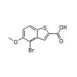 4-Bromo-5-methoxybenzo[b]thiophene-2-carboxylic Acid