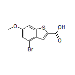 4-Bromo-6-methoxybenzo[b]thiophene-2-carboxylic Acid