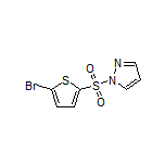 1-[(5-Bromo-2-thienyl)sulfonyl]pyrazole