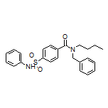 N-Benzyl-N-butyl-4-(N-phenylsulfamoyl)benzamide