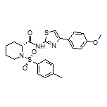 (R)-N-[4-(4-Methoxyphenyl)-2-thiazolyl]-1-tosylpiperidine-2-carboxamide