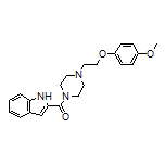 (2-Indolyl)[4-[2-(4-methoxyphenoxy)ethyl]-1-piperazinyl]methanone