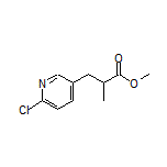 Methyl 3-(6-Chloro-3-pyridyl)-2-methylpropanoate