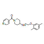 [4-[[2-(2,5-Dimethylphenoxy)ethyl]amino]-1-piperidyl](4-pyridyl)methanone