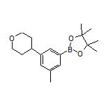 3-Methyl-5-(tetrahydro-2H-pyran-4-yl)phenylboronic Acid Pinacol Ester