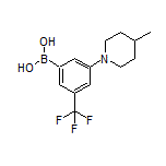 3-(4-Methyl-1-piperidyl)-5-(trifluoromethyl)phenylboronic Acid