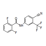 N-[4-Cyano-3-(trifluoromethyl)phenyl]-2,6-difluorobenzamide