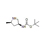 (3S,5R)-N-Boc-5-methylpyrrolidin-3-amine