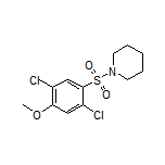 1-[(2,5-Dichloro-4-methoxyphenyl)sulfonyl]piperidine