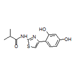 N-[4-(2,4-Dihydroxyphenyl)-2-thiazolyl]isobutyramide