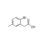 2-Bromo-5-methylphenylacetic Acid