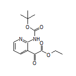 Ethyl 2-[2-(Boc-amino)-3-pyridyl]-2-oxoacetate