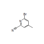 6-Bromo-4-methylpyridine-2-carbonitrile