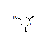 (2R,4R,6S)-2,6-Dimethyltetrahydro-2H-pyran-4-ol