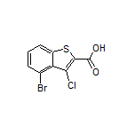 4-Bromo-3-chlorobenzo[b]thiophene-2-carboxylic Acid