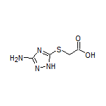 2-[(3-Amino-1H-1,2,4-triazol-5-yl)thio]acetic Acid