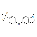 1-Methyl-5-[4-(methylsulfonyl)phenoxy]-1H-indole