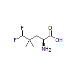 (S)-2-Amino-5,5-difluoro-4,4-dimethylpentanoic Acid