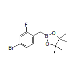 (4-Bromo-2-fluorobenzyl)boronic Acid Pinacol Ester