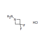 3,3-Difluoroazetidin-1-amine Hydrochloride