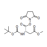 (S)-1-(2,5-Dioxo-1-pyrrolidinyl) 4-Methyl 2-(Boc-amino)succinate