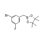 (3-Bromo-5-fluorobenzyl)boronic Acid Pinacol Ester