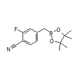 (4-Cyano-3-fluorobenzyl)boronic Acid Pinacol Ester