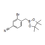 (2-Bromo-4-cyanobenzyl)boronic Acid Pinacol Ester