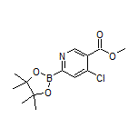 4-Chloro-5-(methoxycarbonyl)pyridine-2-boronic Acid Pinacol Ester