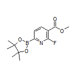 6-Fluoro-5-(methoxycarbonyl)pyridine-2-boronic Acid Pinacol Ester