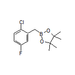 (2-Chloro-5-fluorobenzyl)boronic Acid Pinacol Ester