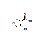 (3R,4S)-4-Hydroxypyrrolidine-3-carboxylic Acid