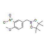 (4-Methoxy-3-nitrobenzyl)boronic Acid Pinacol Ester