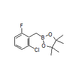 (2-Chloro-6-fluorobenzyl)boronic Acid Pinacol Ester