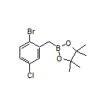 (2-Bromo-5-chlorobenzyl)boronic Acid Pinacol Ester