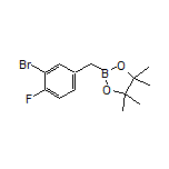 (3-Bromo-4-fluorobenzyl)boronic Acid Pinacol Ester