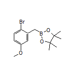 (2-Bromo-5-methoxybenzyl)boronic Acid Pinacol Ester