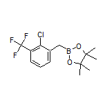 2-Chloro-3-(trifluoromethyl)benzylboronic Acid Pinacol Ester