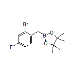 (2-Bromo-4-fluorobenzyl)boronic Acid Pinacol Ester